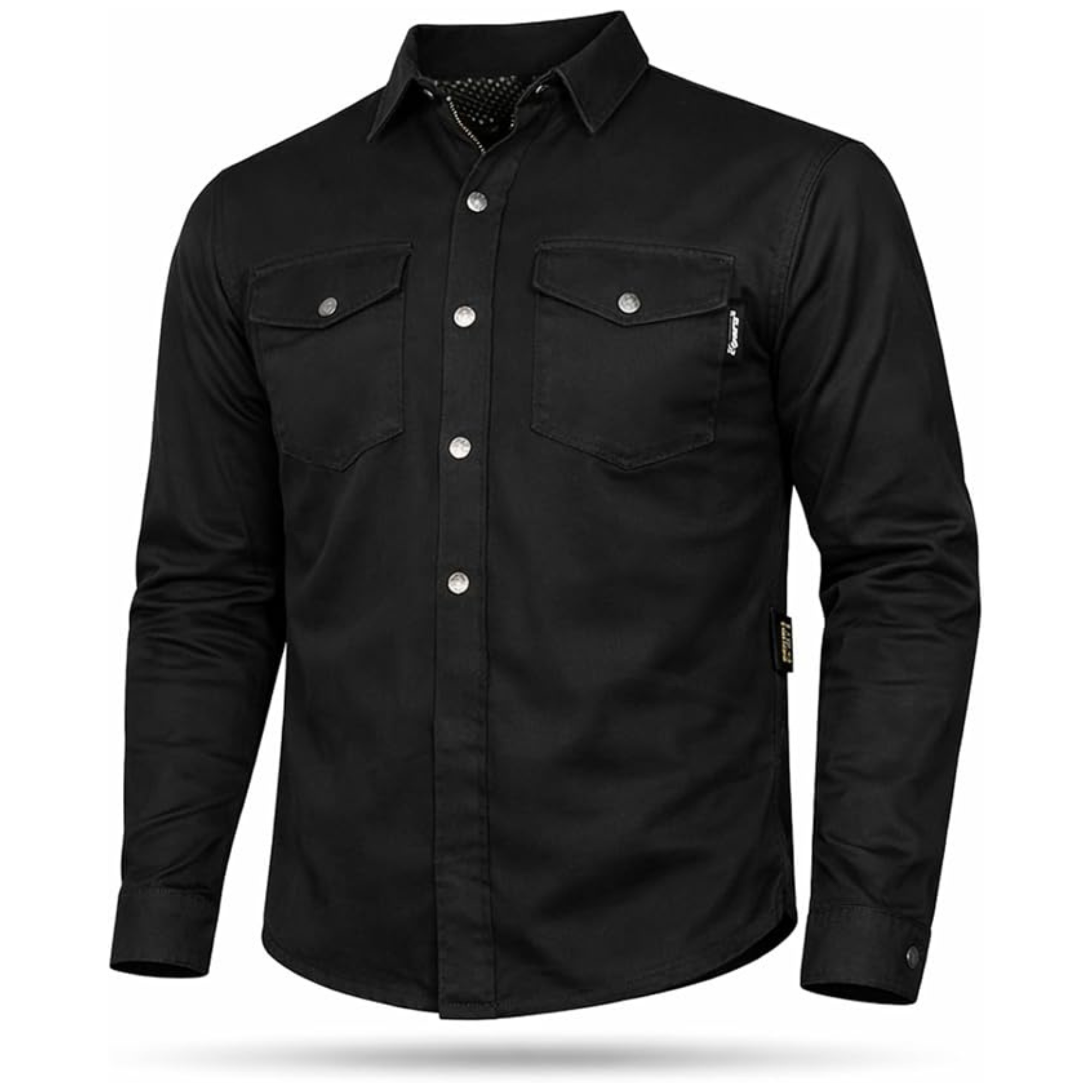 CE A Rated Armored Motorcycle Riding Shirt – Kevlar Reinforced with CE Level 1 Armor (Lightweight & Breathable) | Riparo