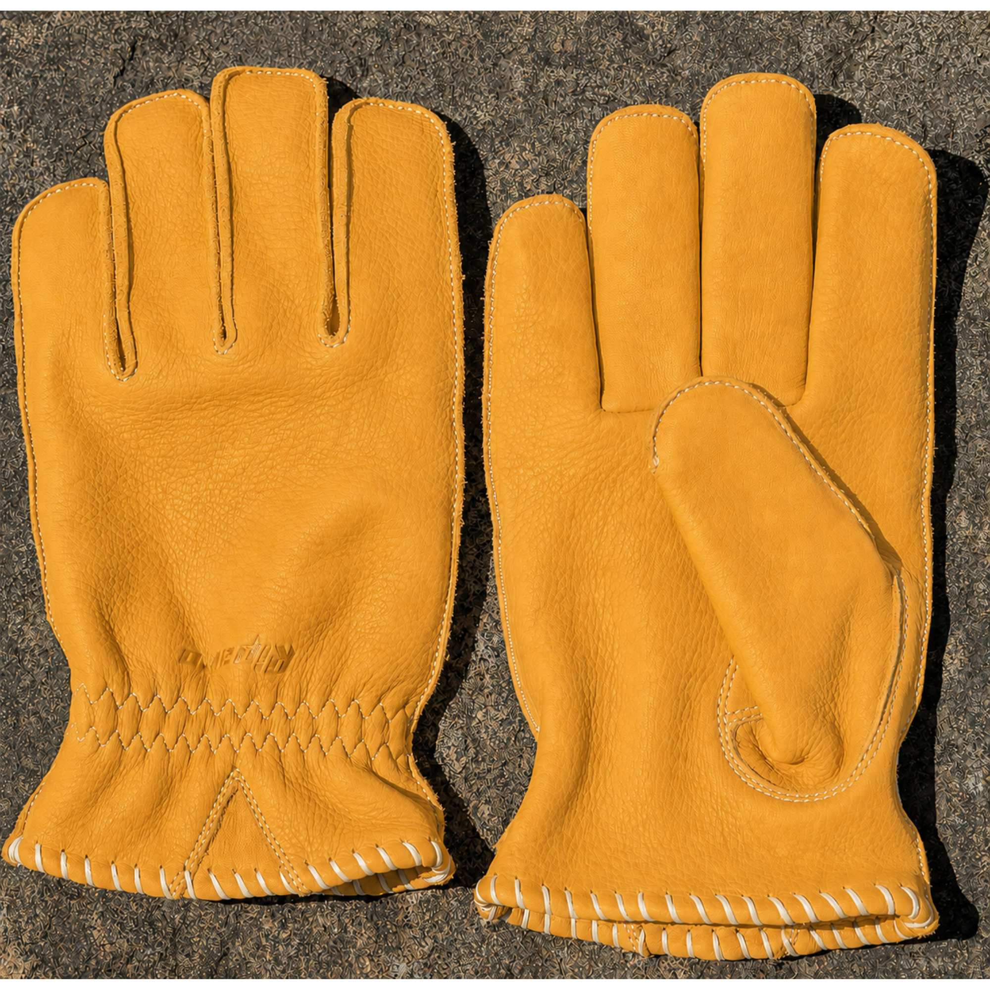American Bison Leather Work Gloves | Premium Work Gloves | Riparo