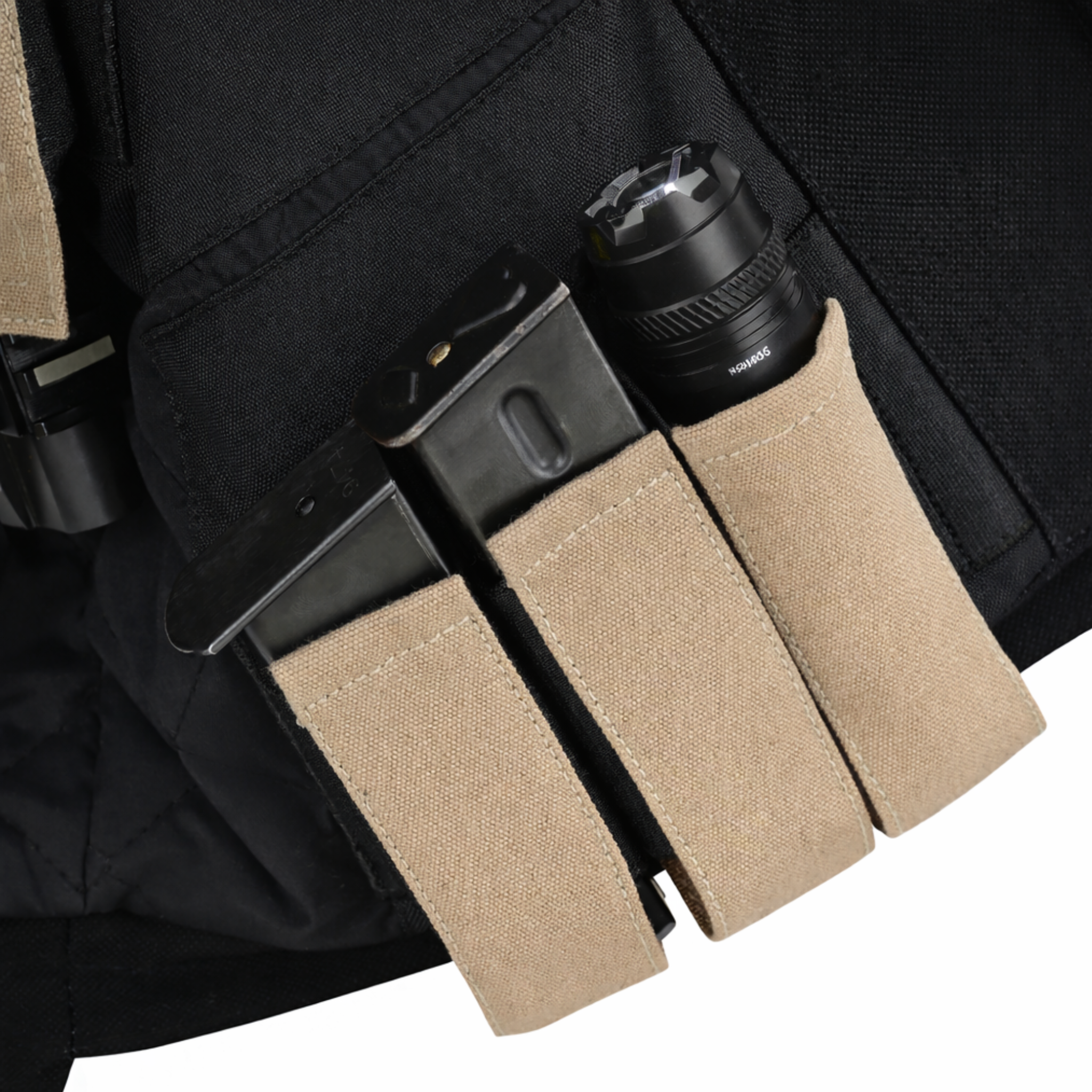 Riparo Men’s Concealed Carry CCW Vest – Heavy-Duty Water Repellent Canvas – Dual Internal Holster Pockets – Insulated - Biege