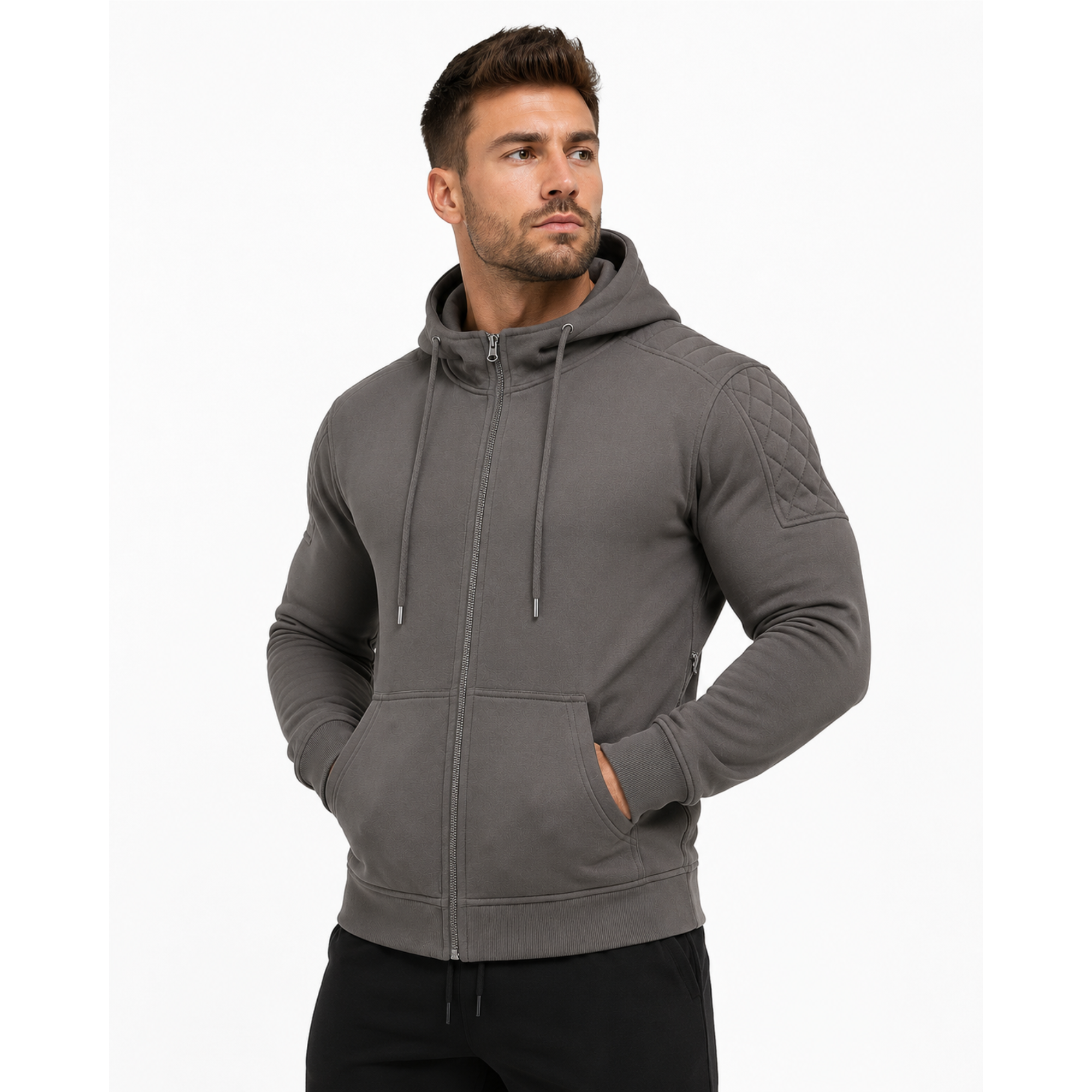 AA Rated Armored Motorcycle Hoodie | CE Level 2 Armor + Kevlar Lined