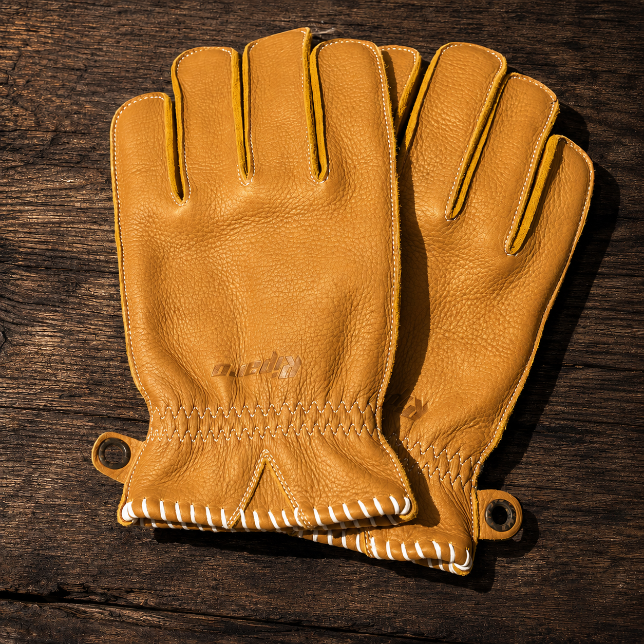 American Heritage Kevlar-Lined Bison Leather Work Gloves – ANSI A6 Cut Resistant Protection