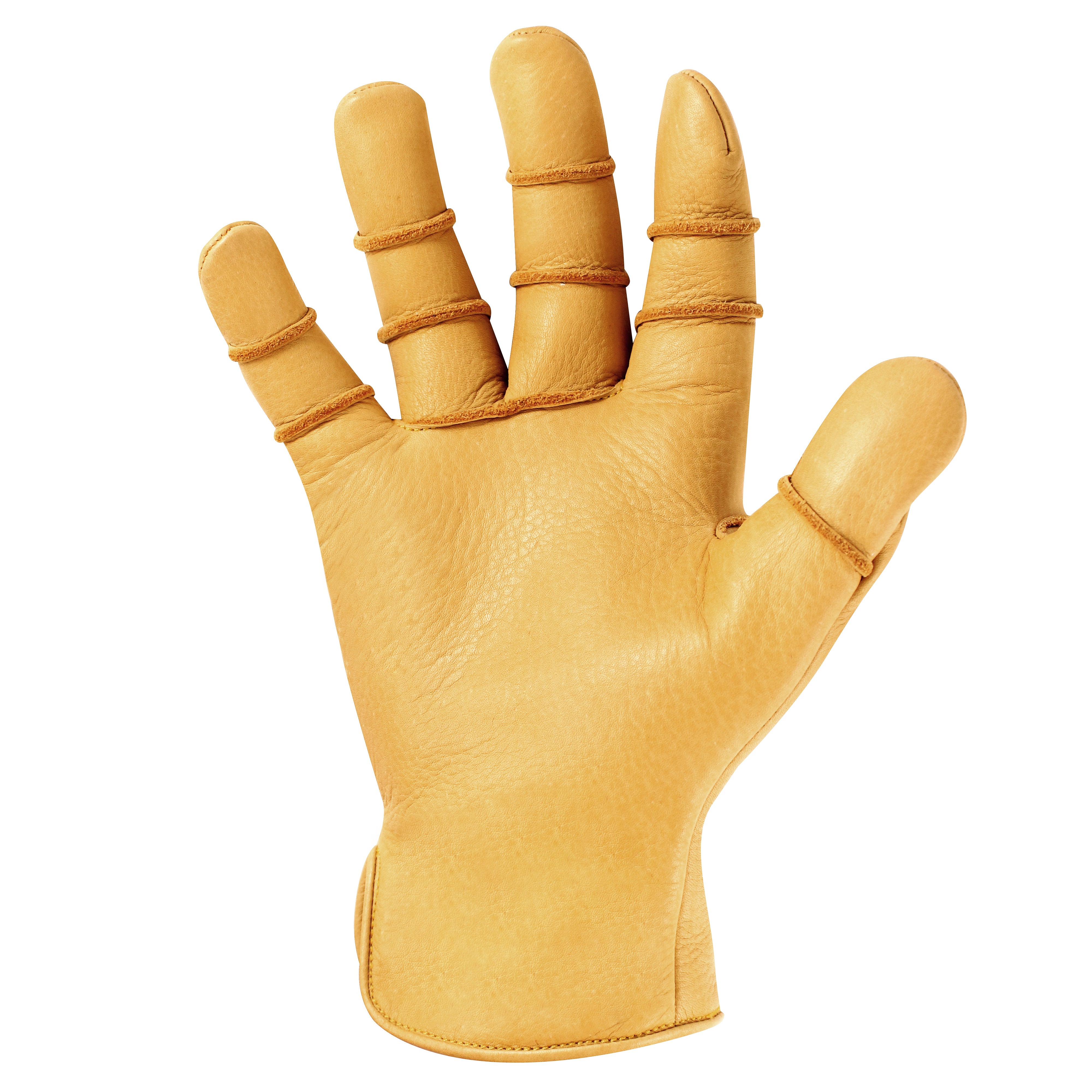 Men's Leather Construction Safety Work Gloves