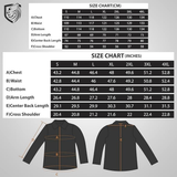 Riparo Motorcycle Riding Long Sleeve Shirt, Armored Shirt with Kevlar and CE Removable Protectors - Olive Green