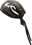 Riparo Unisex Leather Motorcycle Head Wrap and Skull Cap