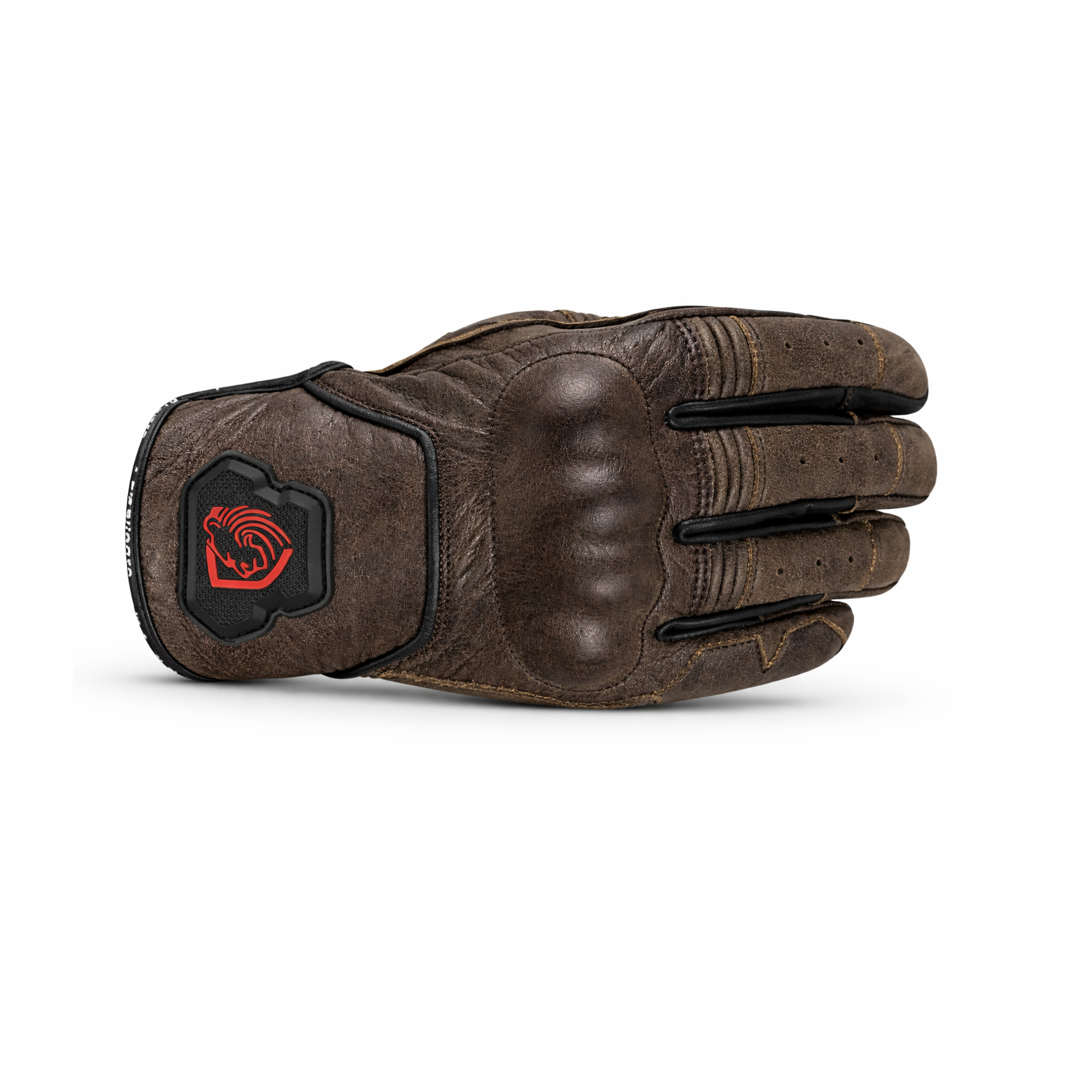 Riparo Leather Motorcycle Gloves – Reinforced Knuckle Protection & Touchscreen Compatible