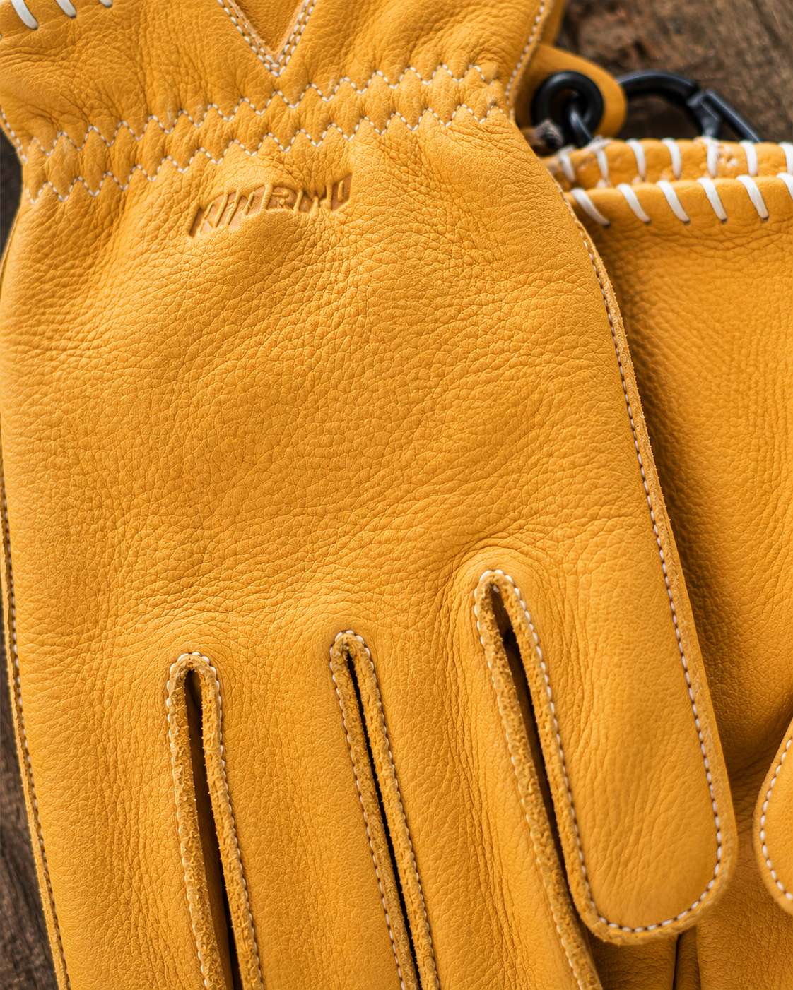 American Heritage Kevlar-Lined Bison Leather Work Gloves – ANSI A6 Cut Resistant Protection