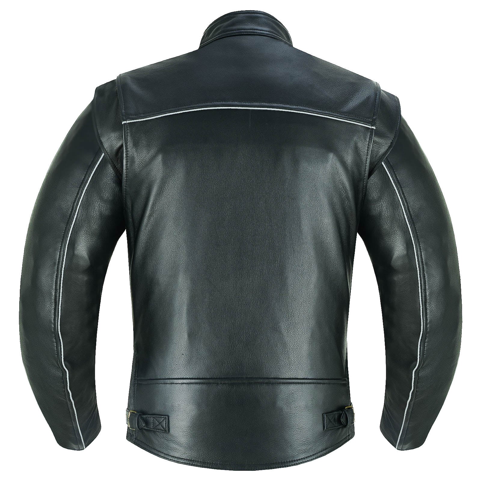 Riparo CE Level 2 Armored Leather Motorcycle Jacket