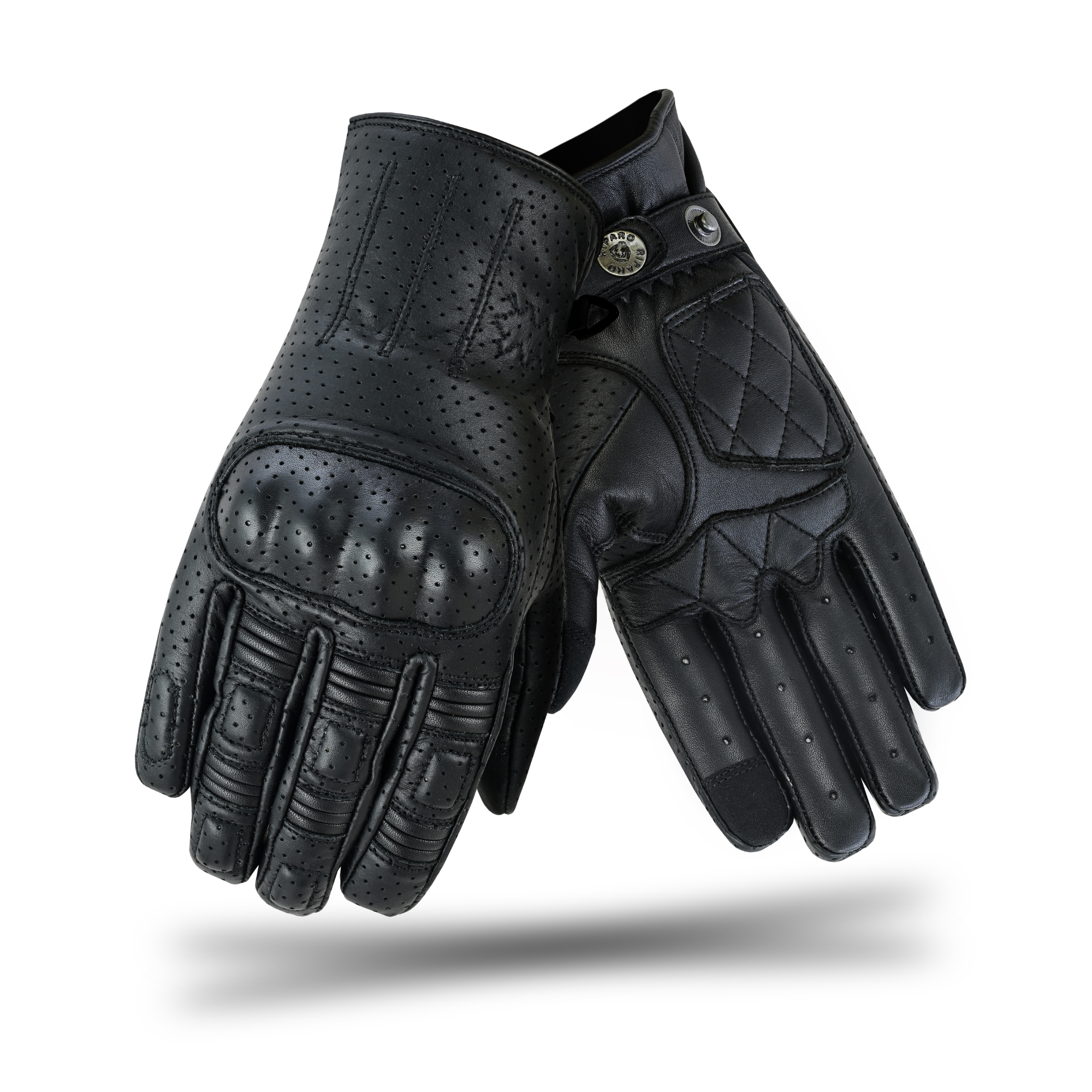 Riparo Café Racer CE Leather Motorcycle Gloves