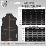 Heated Fleece Vest for Men - Lightweight Insulated Electric Heated Vest