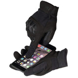 Riparo Men's Tactical Touchscreen Full-Finger Gloves - Black